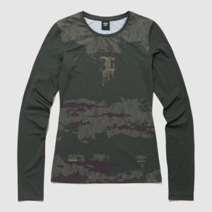 엄브로긴팔티 JQS UP422CRLN0-KAI [UMB X LEEY] 그래픽 이너탑 / kHAKI