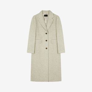 [씨]알파카 헤링본 롱코트 SLHAX2622