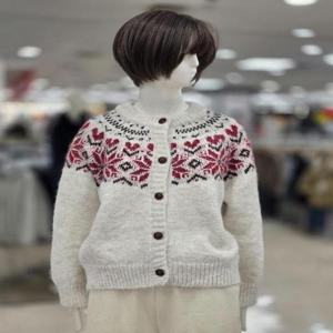 ab.f.z 세이브존09 모혼방 플라워 가디건 afha1y33a