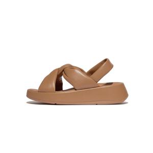 핏플랍 여성 F-MODE 레더 플랫폼 샌달 IX9-B87