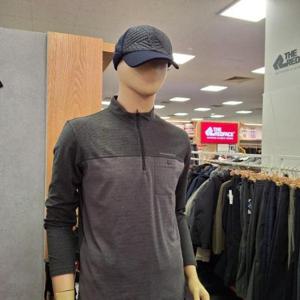 레드페이스 HC12 도비마이크로짚티셔츠 차콜 REWMTSW23016