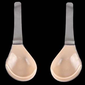와이어 실리콘브라 커버업 큰가슴고정 후크X 안정감