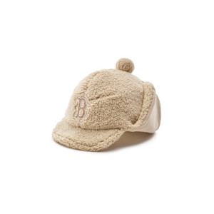 MLB모자 JQT 7AWMB0236-43BGL 베이비 후리스 와이어 폼폼 귀달이 보스턴 레드삭스