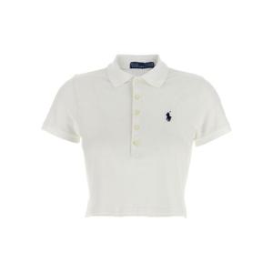 폴로 랄프 로렌 쇼트 sleeves 클래식 collar three button placket  211965104001