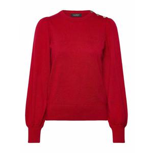 [LAUREN RALPH LAUREN] 라프리마 여성 크루 넥 DontreyLong 슬리브 풀오버 200980974003 레드 /8