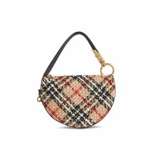 [BURBERRY] 라프리마 여성 토트 백 Knight Arc 인 베이지 Sabbia 패브릭 8115703 /8