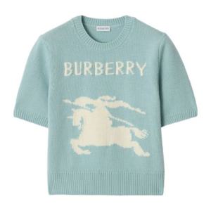 버버리 울 캐시미어 로고 크루넥 티셔츠 8116520 C4007