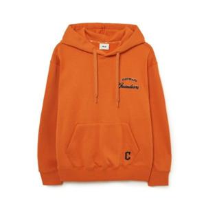 MLB후드티 PQJ 3AHDV0236-45ORD 공용 바시티 오버핏 기모 후드티