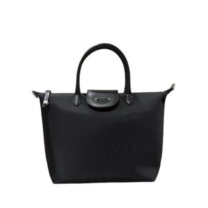 [헤지스ACC] 에디토 블랙 나일론 토트겸 숄더백 M HIBA6E381BK