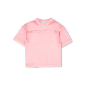마크제이콥스 키즈 연핑크 반팔 티셔츠 W60657K_475