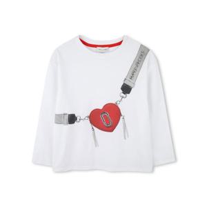 마크제이콥스 여아 화이트 긴팔 티셔츠 W60611K_10P