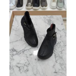 허시파피 세이브존05 여성 4Cm 퍼 앵클부츠 JS3N604