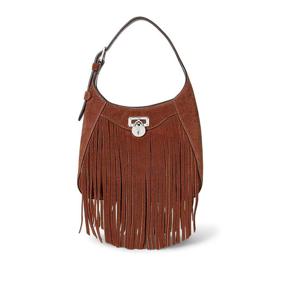 [LAUREN RALPH LAUREN] 라프리마 여성 숄더 백 Tanner Sm ShShoulder BagSmall 431977384001 Brown /8