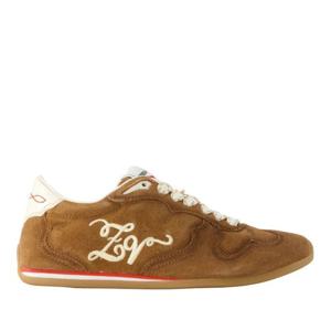 쟈딕앤볼테르 스웨이드 알몬드 토 레이스업 스니커즈 SWSN01635