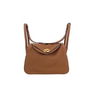 [엘러브] 에르메스 린디26 카멜골드 금장 5HB0645