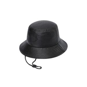 [왁]왁 페이크 레더 버킷햇 WGRCX25719BKX