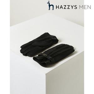 헤지스 남성 (HZGV5F101) 가죽 엠보 장갑