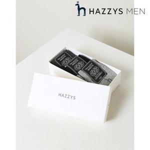 헤지스 남성 (HZSS6E802) 패턴 면혼방 장목양말3종세트