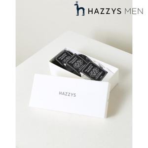 헤지스 남성 (HZSS6E804) 체크 면혼방 중목양말3종세트