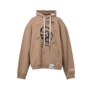 메종 미하라 야스히로 후드 티셔츠 C15HD024BROWN DOM