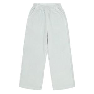 [소이]23W0782 주니어 겨울 벨로아 골지 와이드 바지 _US