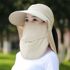 은창)탈부착 프론트 백 쉐이드 선캡 모자 여름 썬캡