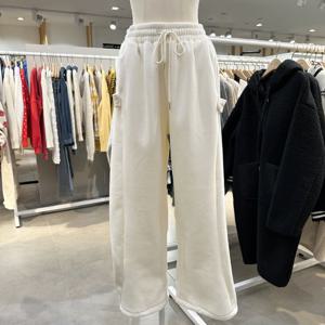 [에잇컨셉] 골지 똑딱 기모 팬츠 C25L4FFP008