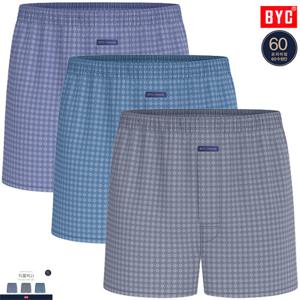 BYC밝은포인트패턴60수프리미엄트렁크팬티3매입MCG1492