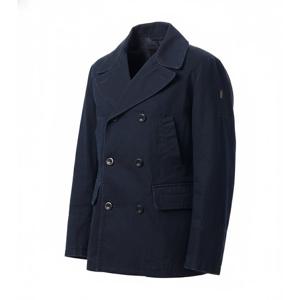 CP COMPANY 25FW 34 PLATED DENIM PEA COAT (19CMOW146A 110466W D08) (34 플레이팅 데님 피코트)