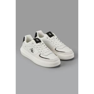 [캘빈클라인 진]여성 말모메타 청키 컵솔 레더 스니커즈 YW02001-01W