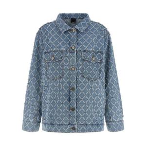 핑코 데님 자켓 106246A32NPJE Light Blue