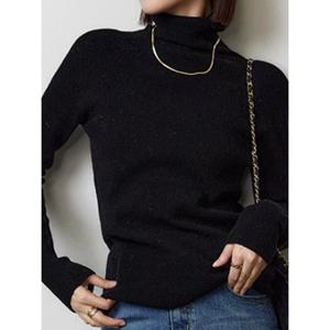 [예쎄][예쎄] 터틀넥 소프트울 슬림핏 골지 니트  S4WKN089A