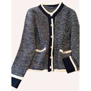 [예쎄][예쎄] 배색라인 보카시 니트 가디건  S4WCD054A