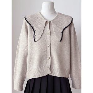 [예쎄][예쎄] 나비 카라 큐빅 비즈 니트 가디건  S4WCD034A