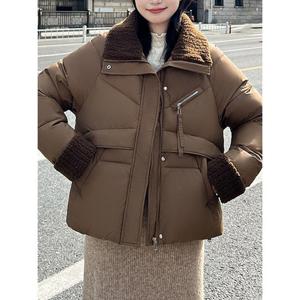 [예쎄][예쎄] 집업 뽀글이 카라 패딩  S4WJP050A