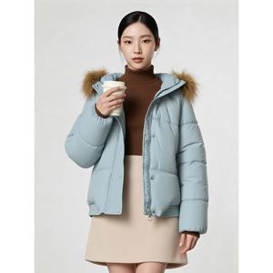 [예쎄][예쎄] 스티치장식 라그랑 푸퍼 숏패딩 (S4WJP065A)