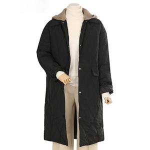 [예쎄][예쎄] 퀄팅 니트후드 탈부착 롱 점퍼 (S3WJP014A)