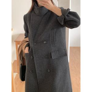 [헤레이스]올데이 고퀄리티 울 코트_YMSH25FW356