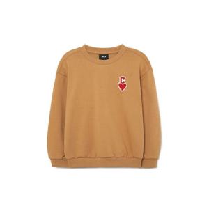 M MLB키즈긴팔티 NQK 7AMTH0134-45CAL 하트 로고 맨투맨 CLE