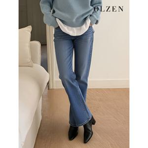 [올젠(우먼)][OLZEN W] 여성 영앤헤리티지 데님팬츠 (ZLD3DP2301