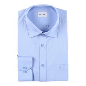 [예작(셔츠)]예작셔츠 긴팔 일반핏 블루 도비짜임 모달 스판 셔츠남방YJ4FBR106BL