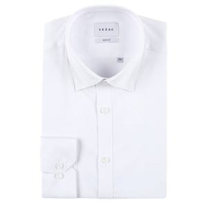 [예작(셔츠)]예작셔츠 긴팔 슬림핏 고밀도 화이트 면스판 스냅 셔츠남방YJ4FBS157WH