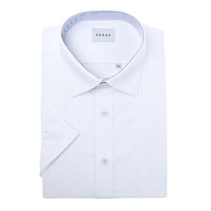 [예작(셔츠)]예작 여름 반팔셔츠 일반핏 화이트 스판 남방셔츠YJEMBR201WH