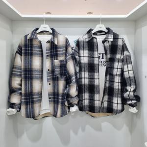 [행텐주니어]양털 오버핏 셔츠형 자켓14530-120-613-09