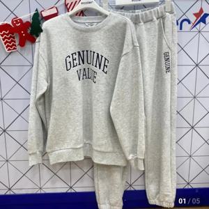 [에꼴리에]노기모 아치로고 맨투맨티 셋업23d07330734