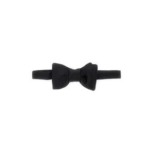 TOM FORD Black Bowtie with Rear Closure in Silk Man SRS002SPS05NAA