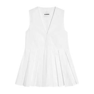 질샌더 민소매 티셔츠 J01NC0178 J45001 100 WHITE