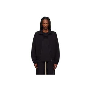 피어오브갓 재킷 블랙 나일론 트랙 재킷 252782F063001