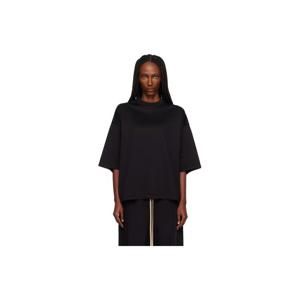 피어오브갓 티셔츠 블랙 릴랙스 S S 티셔츠 252782F110001