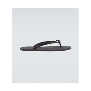 생로랑 레더 통 샌들 P01142365